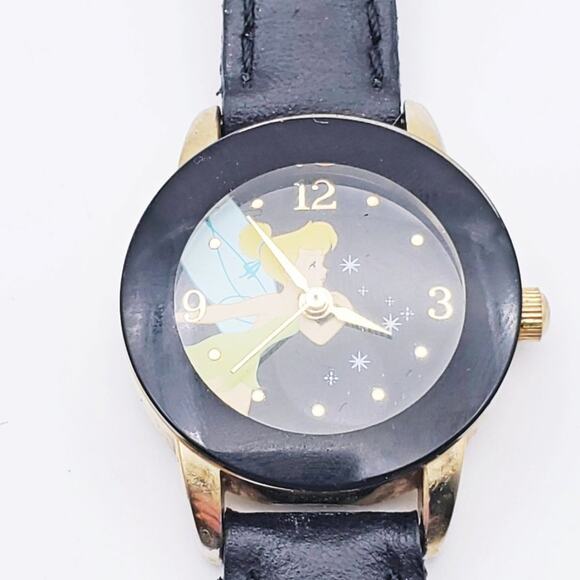 Disney X SII Tinker Bell Black & Gold Watch - Picture 4 of 15